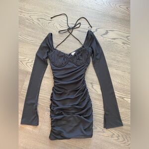 BNWT Garage Clothing Black Corset Dress in XS